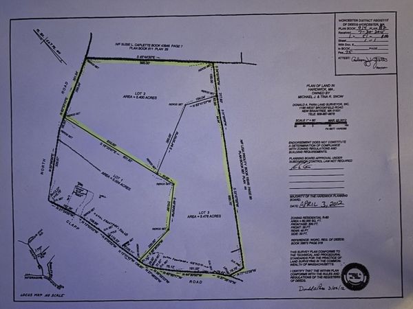 0 Clapp Rd + 0 North Rd, Hardwick, MA 01037