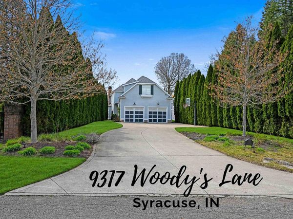 9317 E Woodys Lane, Syracuse, IN 46567