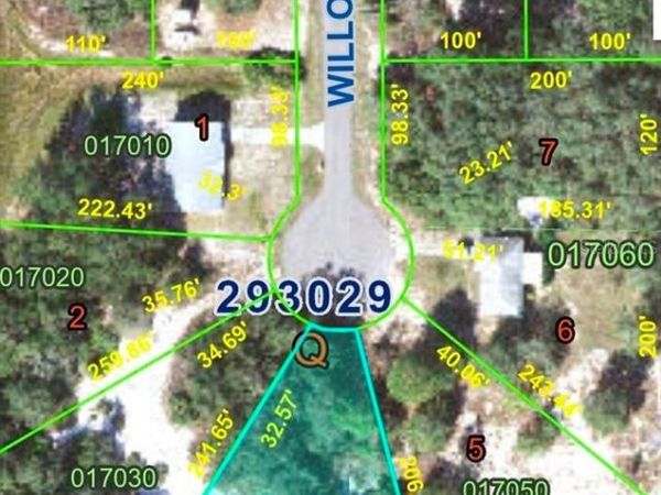 0 WILLOW CIRCLE , LAKE WALES, FL 33898