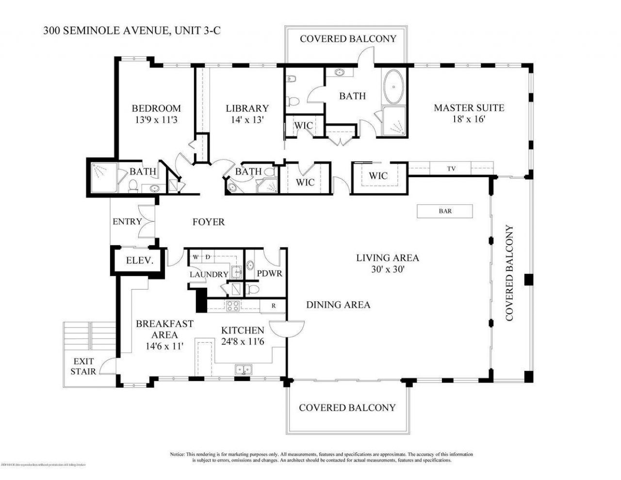 300 Seminole Avenue, Unit 3c, Palm Beach, FL 33480 Photo
