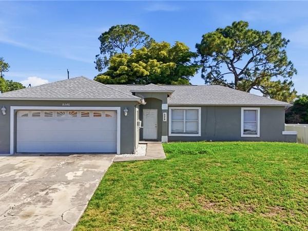 8346 Bamboo RD , FORT MYERS, FL 33967