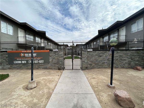 2626 Lynnwood Street , Unit 2, Las Vegas, NV 89109