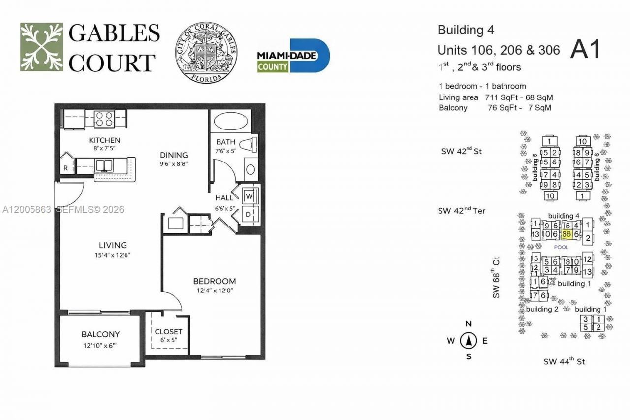 6841 SW 44th St , Unit 106, Miami, FL 33155 Photo