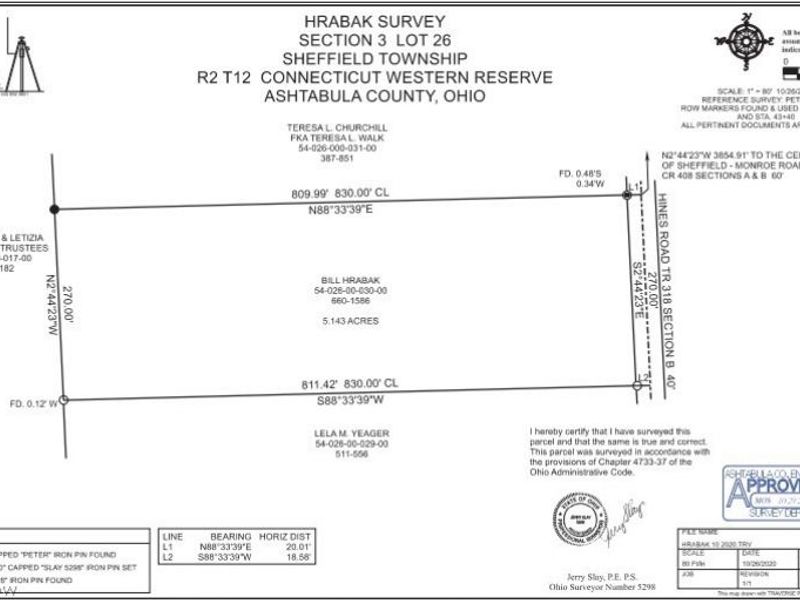 v/l Hines Road, Kingsville, OH 44048 Photo 8