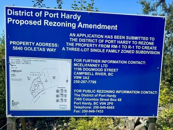 5840 Goletas Way , Port Hardy, BC V0N 2P0