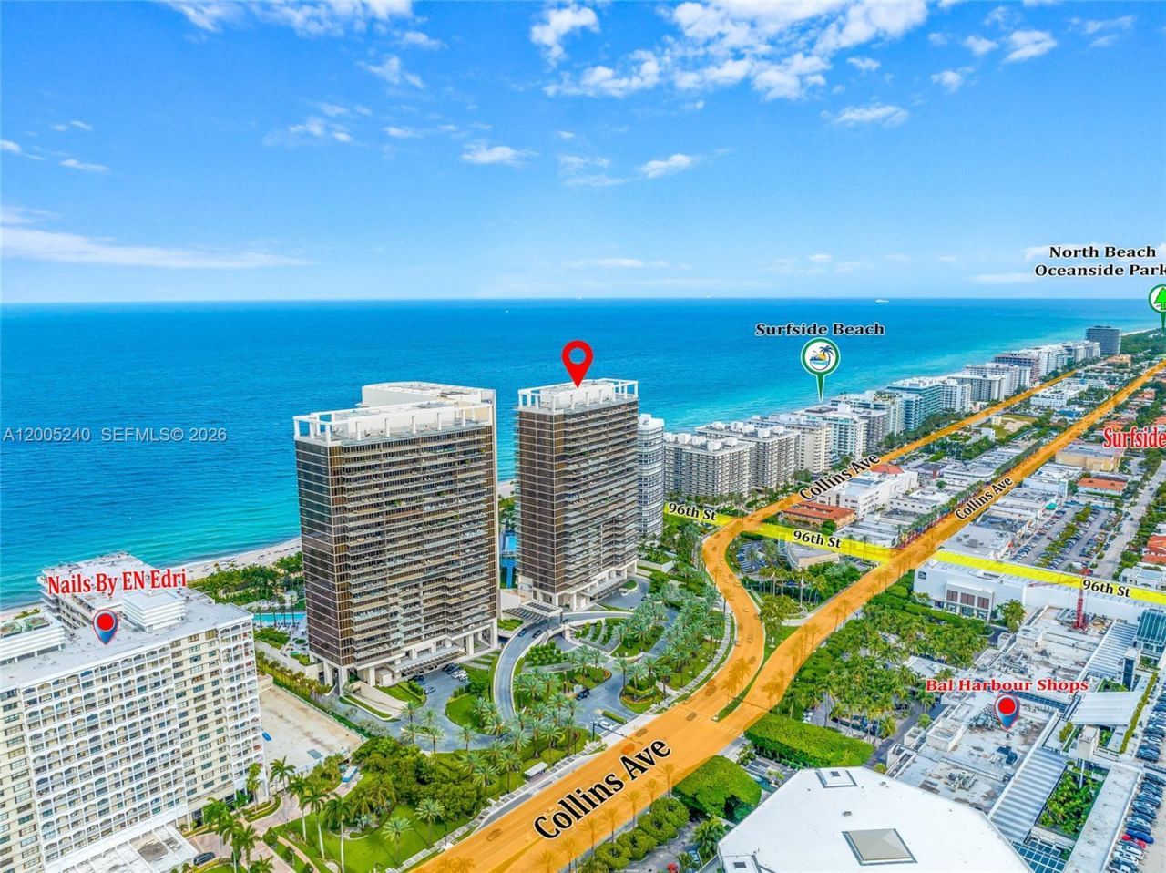 9701 Collins Ave , Unit 805S, Bal Harbour, FL 33154 Photo