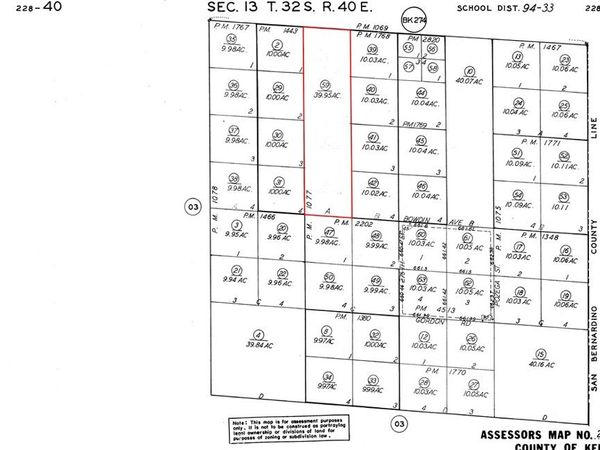 0 No Address Available, Boron, CA 93516