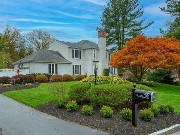 407 VALLEY GLEN DRIVE, BRYN MAWR, PA 19010