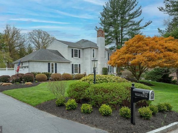 407 VALLEY GLEN DRIVE, BRYN MAWR, PA 19010