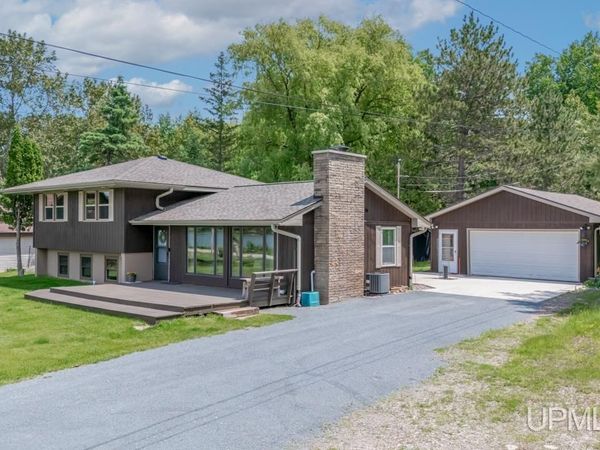 W8135 S Lake Antoine Road, Breitung Twp, MI 49801