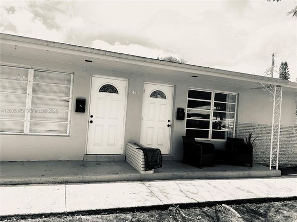 412 SW 10th St , Unit 1-2, Hallandale Beach, FL 33009