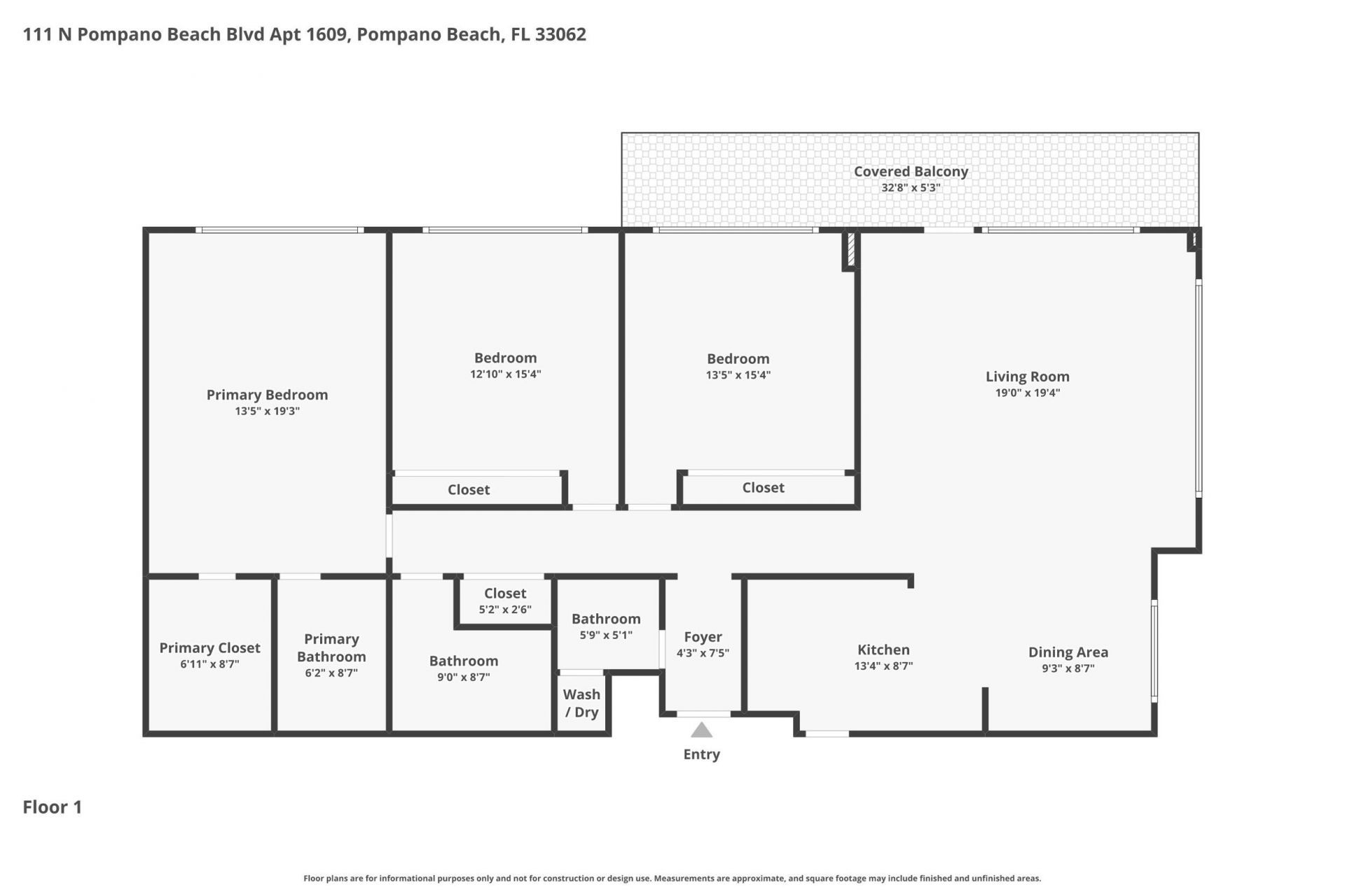 111 N Pompano Beach Boulevard, Unit 1609, Pompano Beach, FL 33062 Photo