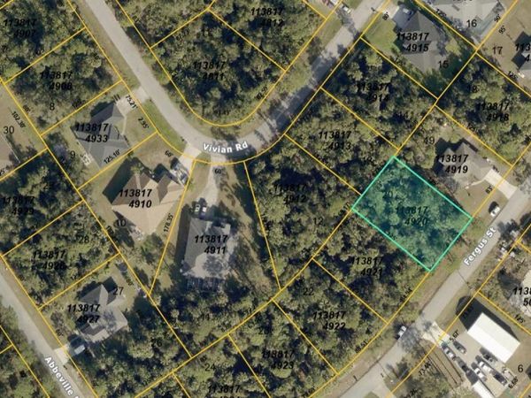 LOT 20 BLK 1749 34TH ADD TO PORT CHARLOTTE , NORTH PORT, FL 34288