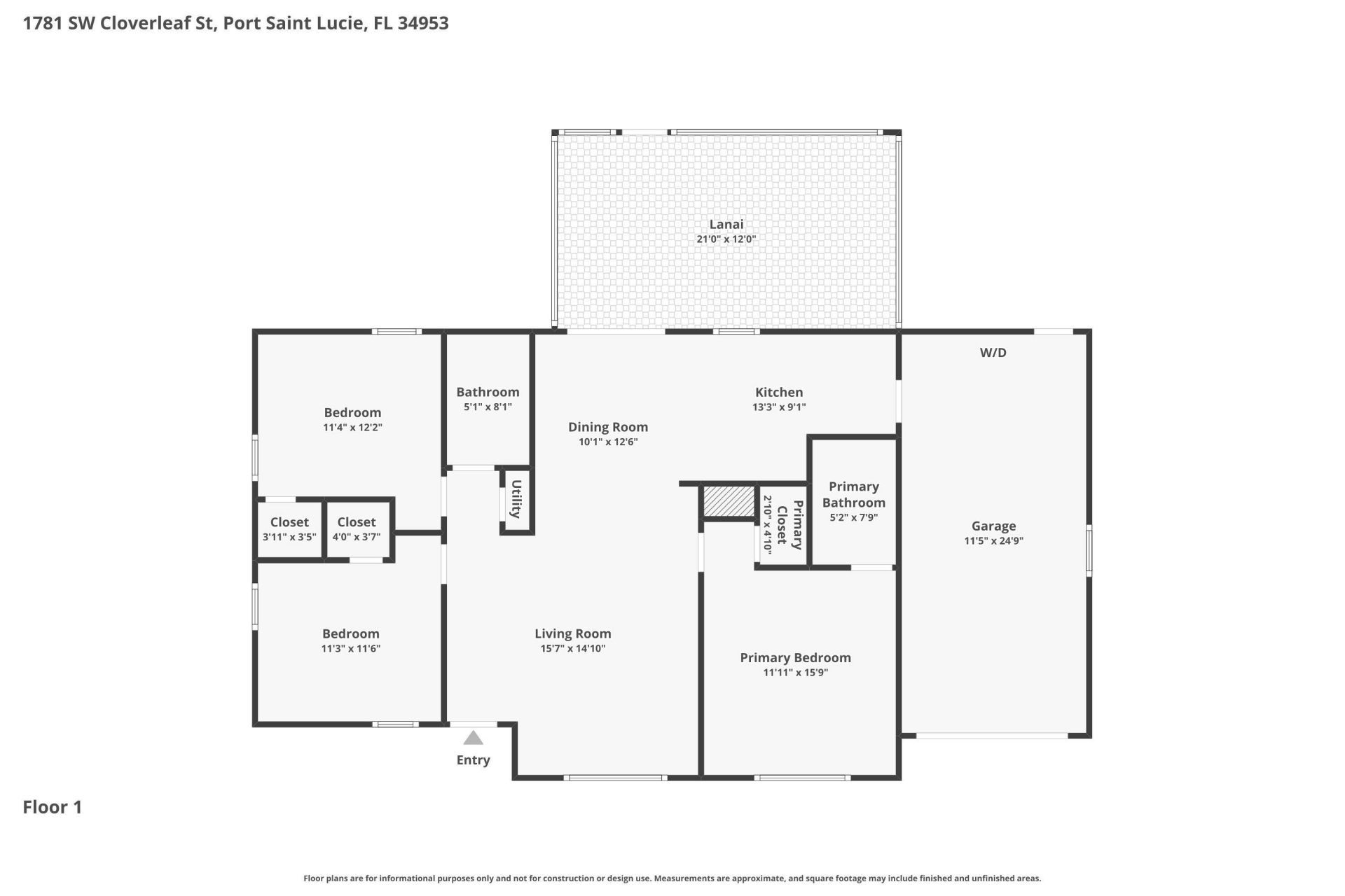 1781 SW Cloverleaf Street, Port Saint Lucie, FL 34953 Photo