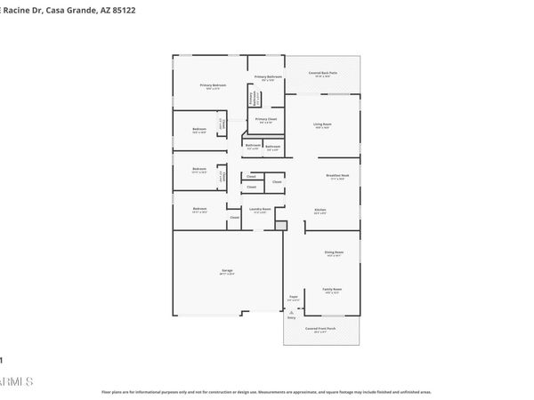1332 E RACINE Drive, Casa Grande, AZ 85122