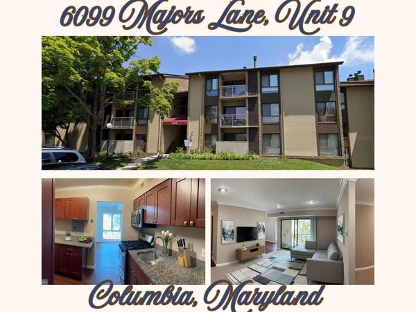 6099 MAJORS LANE , Unit 9 L9, COLUMBIA, MD 21045