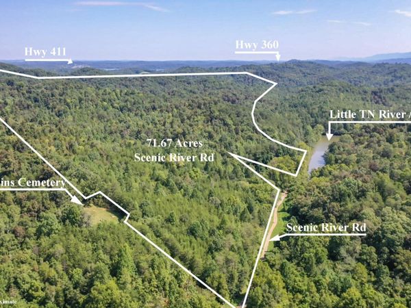 1125 Scenic River Road 71.67 Acres , Madisonville, TN 37354