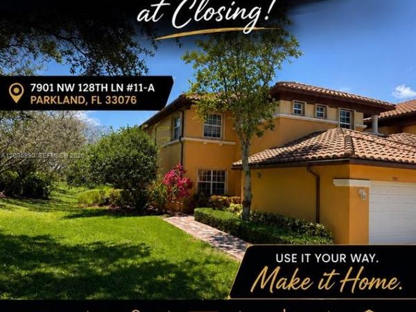 7901 NW 128th Ln, Unit 11-A, Parkland, FL 33076