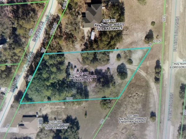 0 BASTIAN COURT , WEEKI WACHEE, FL 34613