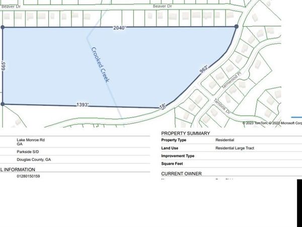 0 Lake Monroe Road , Douglasville, GA 30135