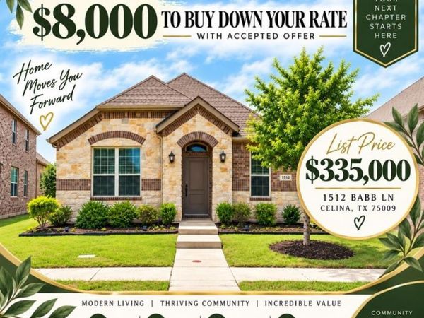 1512 Babb Lane, Celina, TX 75009