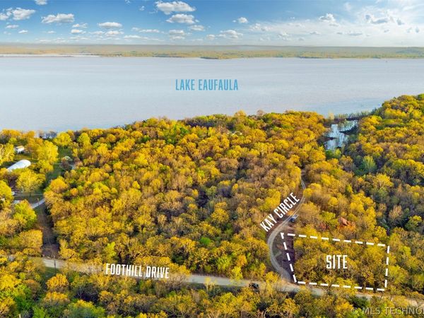 1516 Foothill Drive, Eufaula, OK 74432