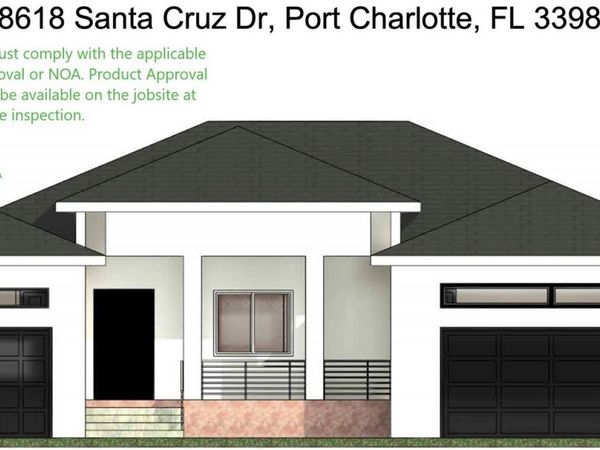8618 SANTA CRUZ DRIVE , PORT CHARLOTTE, FL 33981