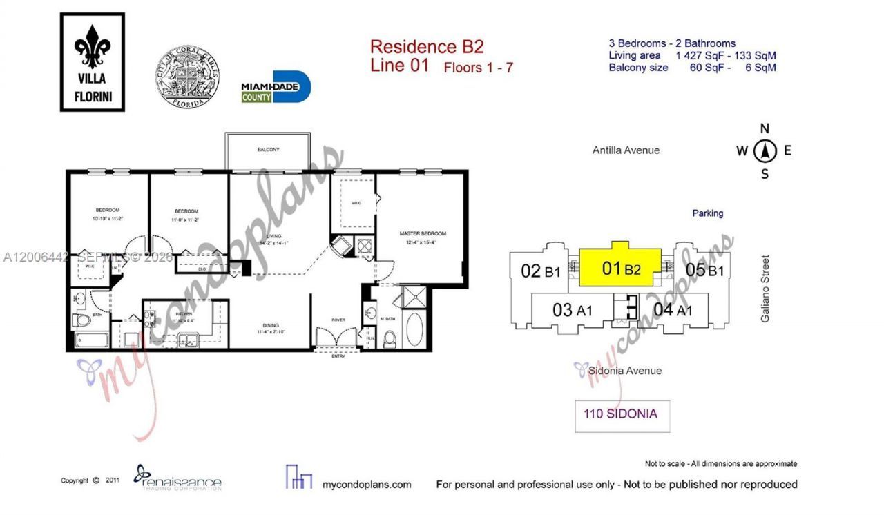 101 Sidonia Ave, Unit 301, Coral Gables, FL 33134 Photo