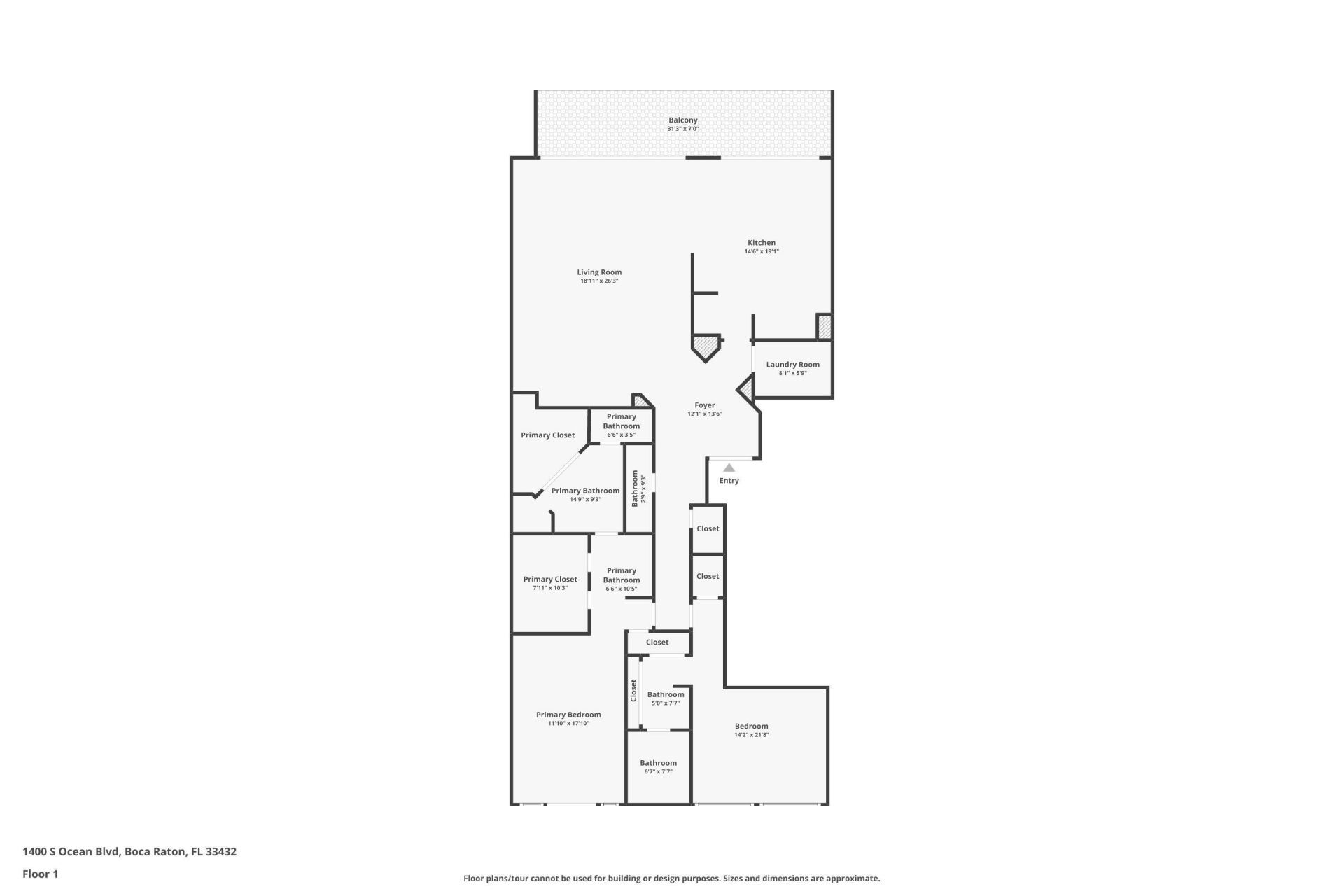 1400 S Ocean Boulevard, Unit 1003, Boca Raton, FL 33432 Photo