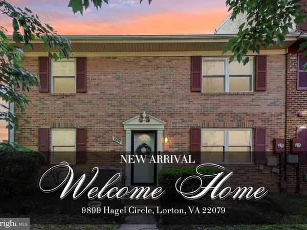 9899 HAGEL CIRCLE, LORTON, VA 22079