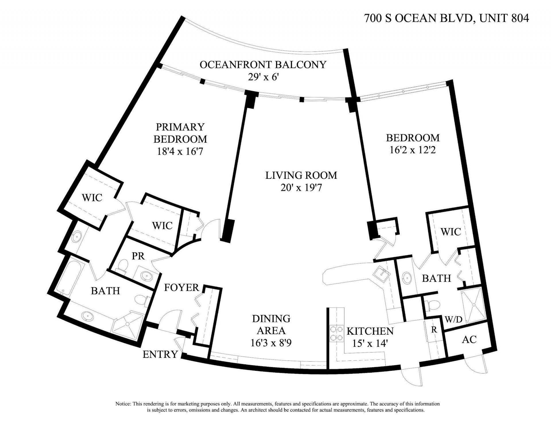 700 S Ocean Boulevard, Unit 804, Boca Raton, FL 33432 Photo