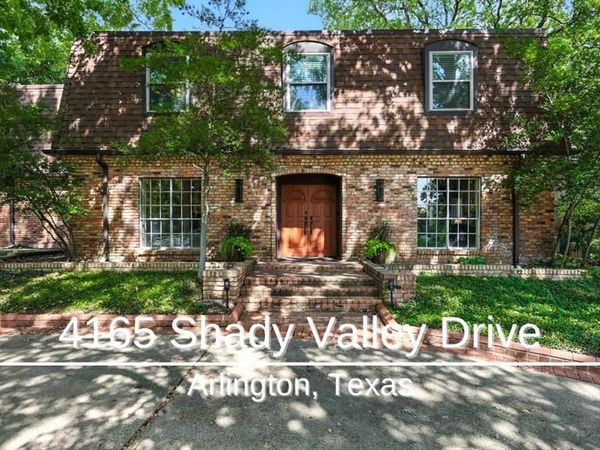 4165 Shady Valley Drive, Arlington, TX 76013
