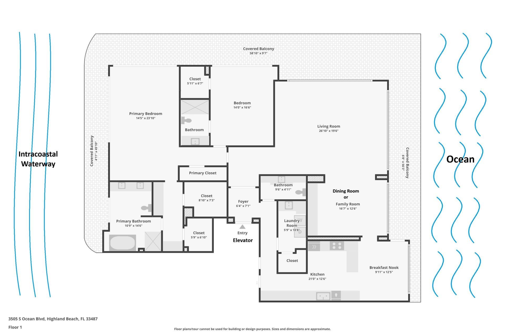 3505 S Ocean Boulevard, Unit 14n, Highland Beach, FL 33487 Photo