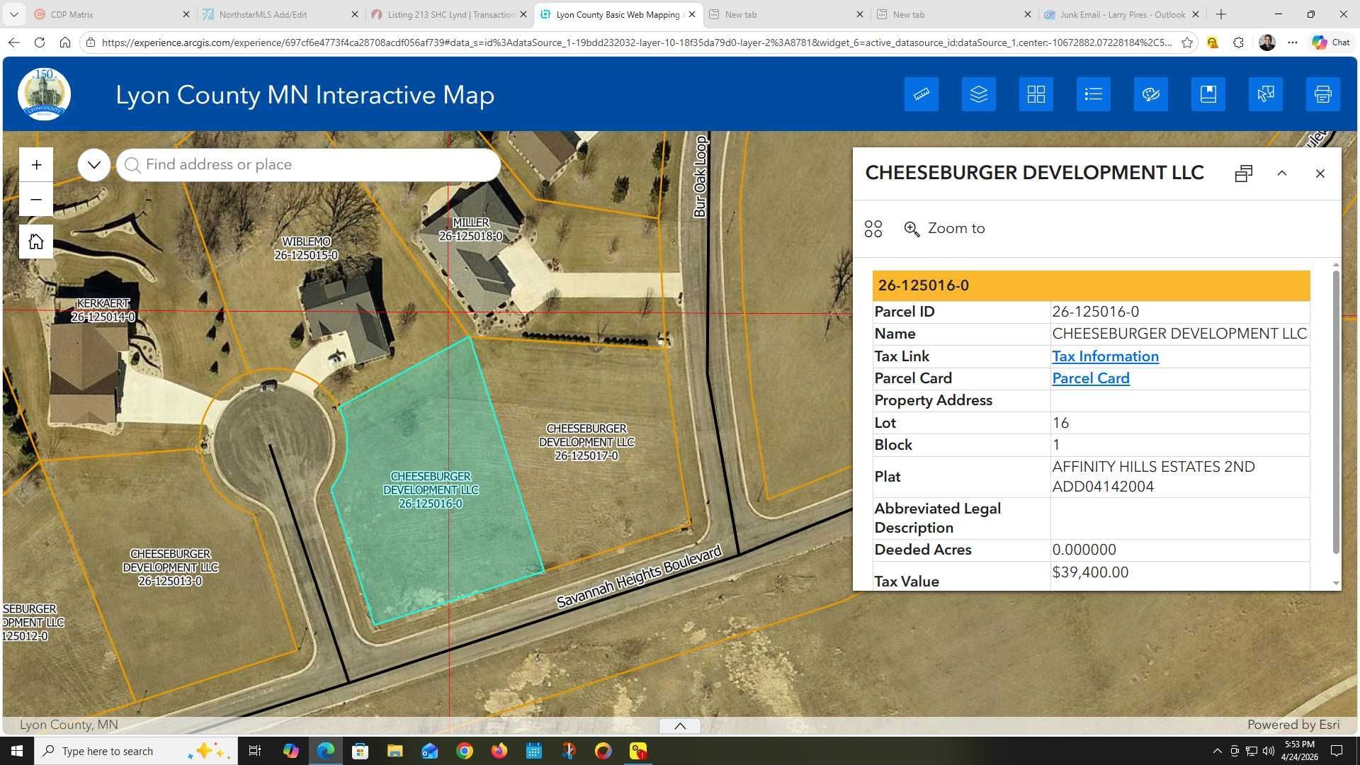213 Savannah Heights Circle , Lynd, MN 56157