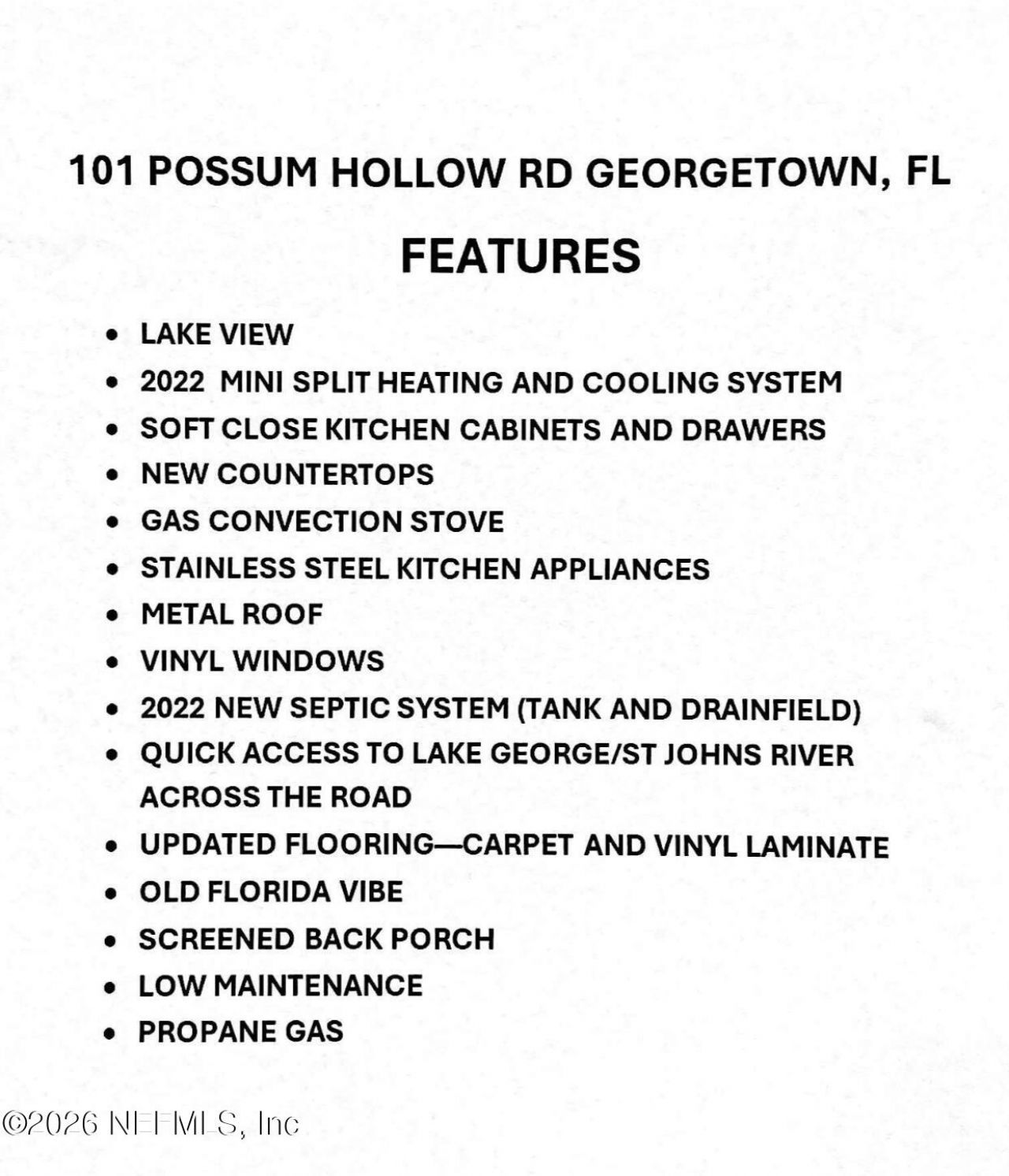 101 Possum Hollow Road, Georgetown, FL 32139 Photo