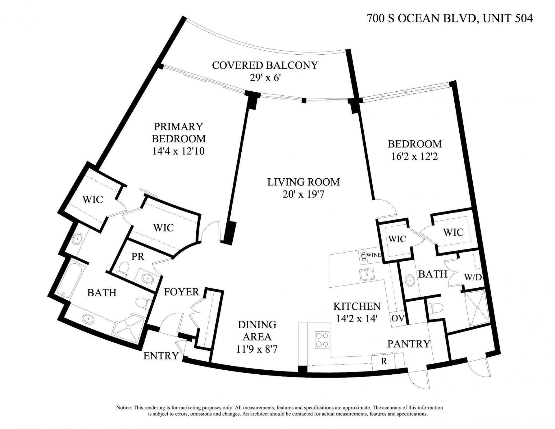 700 S Ocean Boulevard, Unit 504, Boca Raton, FL 33432 Photo