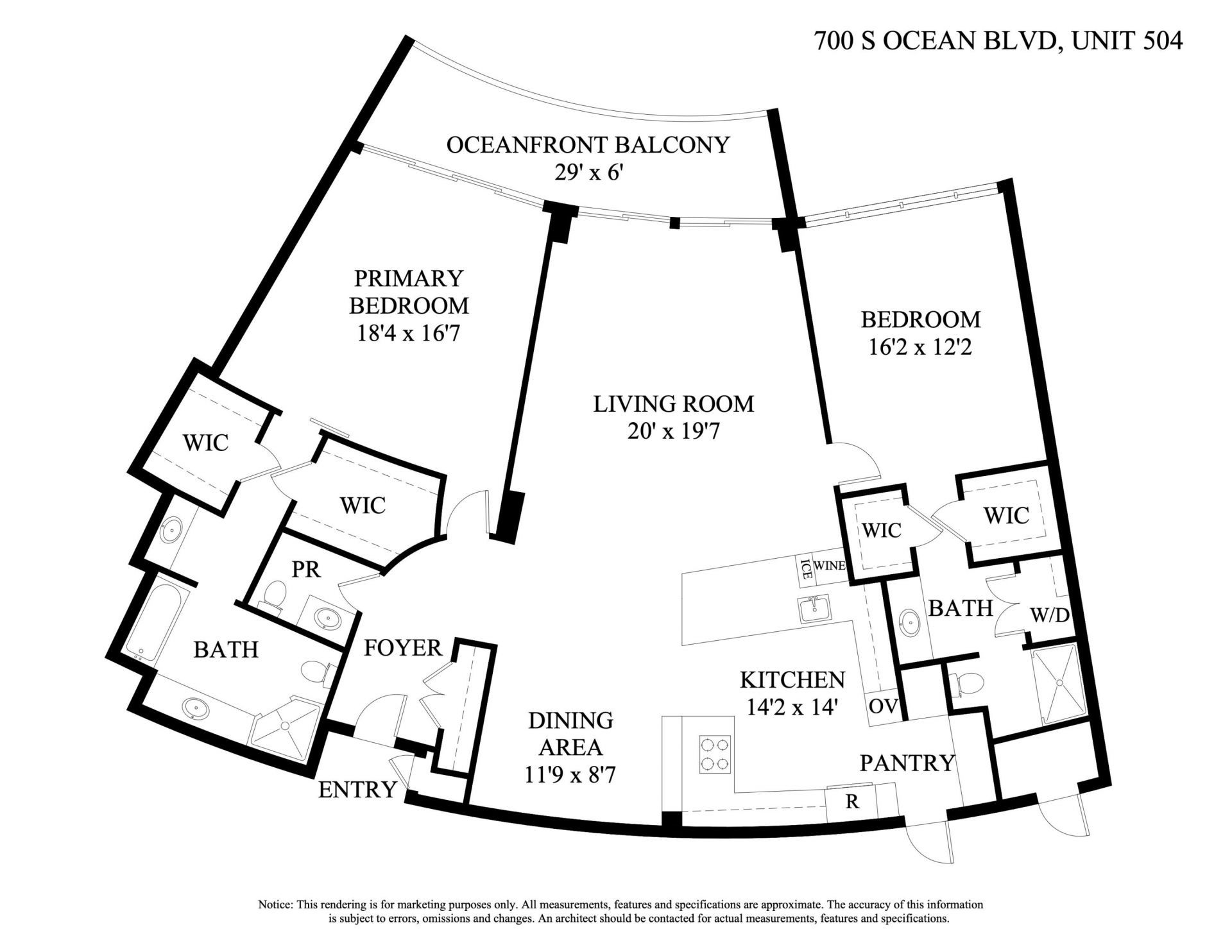 700 S Ocean Boulevard, Unit 504, Boca Raton, FL 33432 Photo