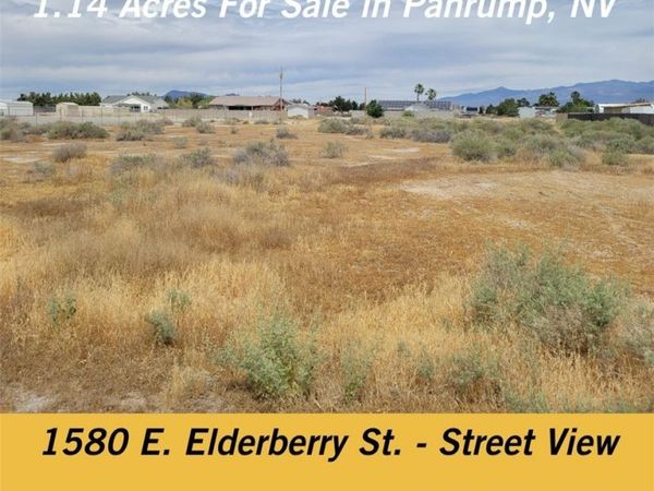 1580 E Elderberry Street , Pahrump, NV 89048