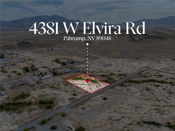 4381 Elvira Road , Pahrump, NV 89048
