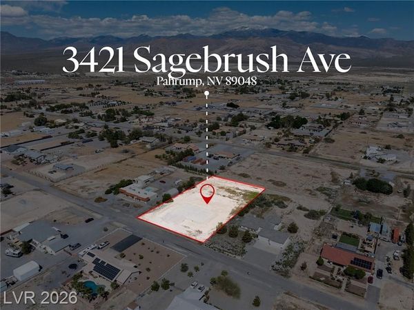 3421 Sagebrush Avenue , Pahrump, NV 89048