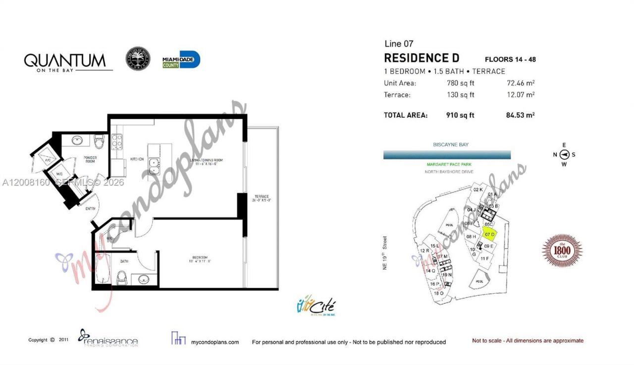 1900 N Bayshore Dr , Unit 4007, Miami, FL 33132 Photo