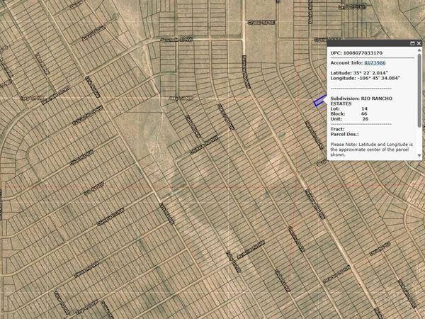 Marble (U26 B46 L14) Road NE, Unit 26, Rio Rancho, NM 87144