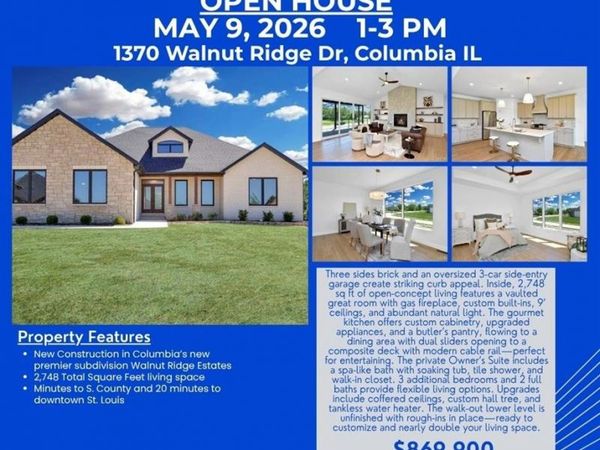 1370 Walnut Ridge Drive , Columbia, IL 62236