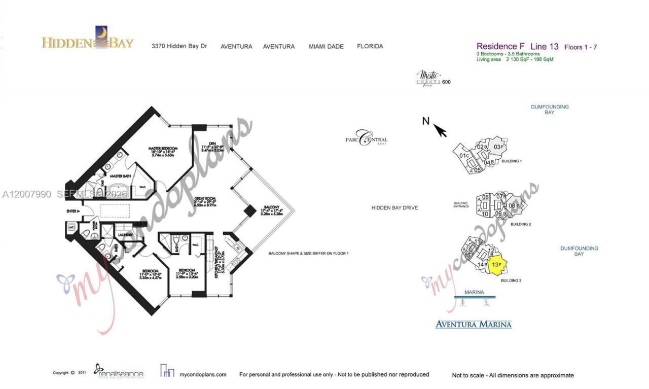 3370 Hidden Bay Dr, Unit 1213, Aventura, FL 33180 Photo
