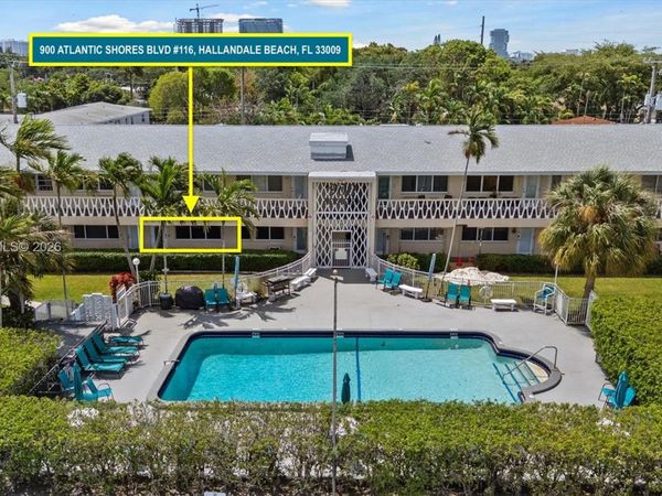 900 Atlantic Shores Blvd , Unit 116, Hallandale Beach, FL 33009