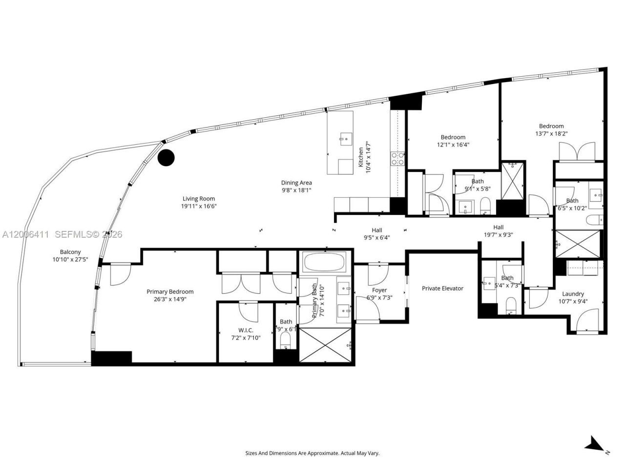 175 SE 25th Road , Unit 1202, Miami, FL 33129 Photo