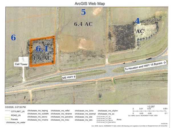 W Highway 8, Houston, MS 38851