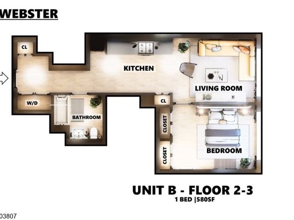 74 Webster St, Unit 3B, Newark, NJ 07104