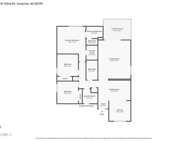 14118 N 133RD Drive, Surprise, AZ 85379