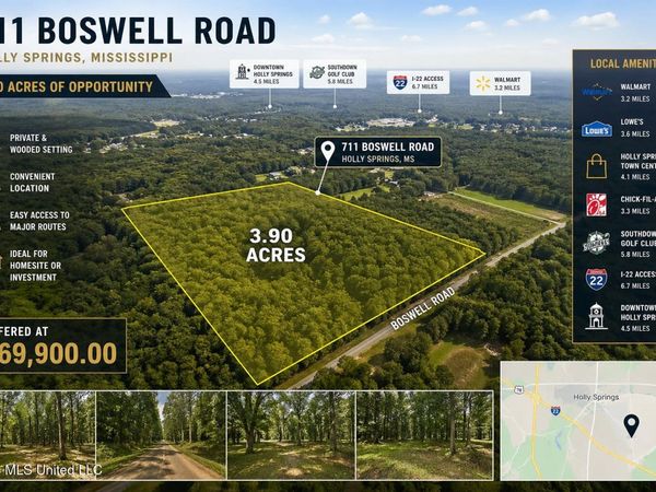 711 Boswell Road, Holly Springs, MS 38635